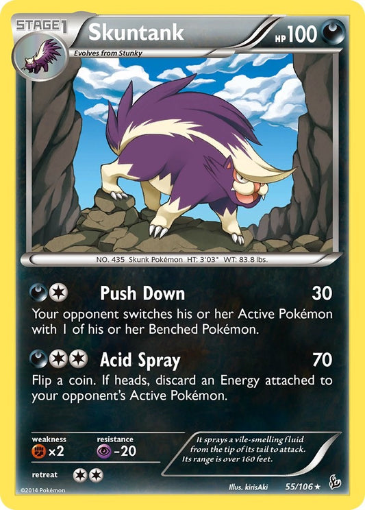 Skuntank [FLF - 55/106] Pokémon Trading Card