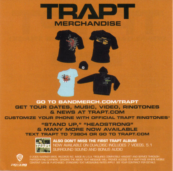 Trapt : Someone In Control (CD, Album)