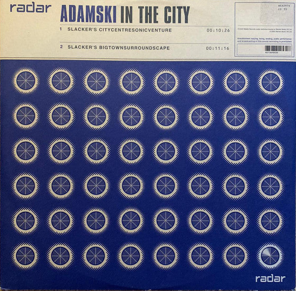 Adamski : In The City (12")