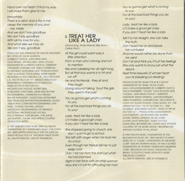 Céline Dion - Let's Talk About Love (CD) (VG+) - Endless Media
