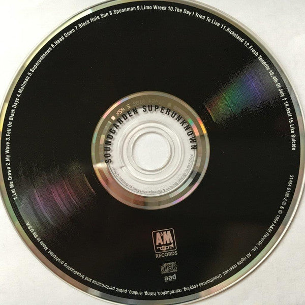 Soundgarden : Superunknown (CD, Album)