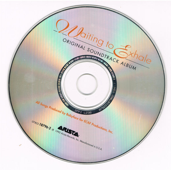 Various : Waiting To Exhale (Original Soundtrack Album) (CD, Album)