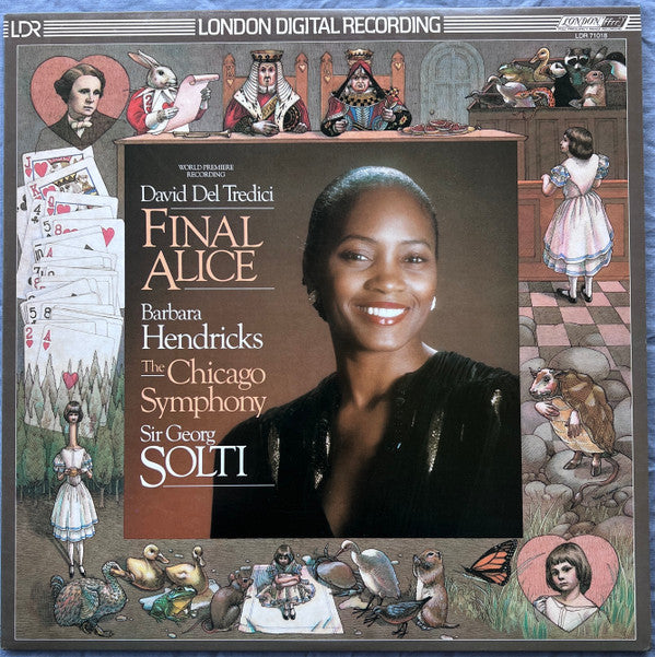 David Del Tredici, Barbara Hendricks, Chicago Symphony Orchestra, Georg Solti : Final Alice (LP)