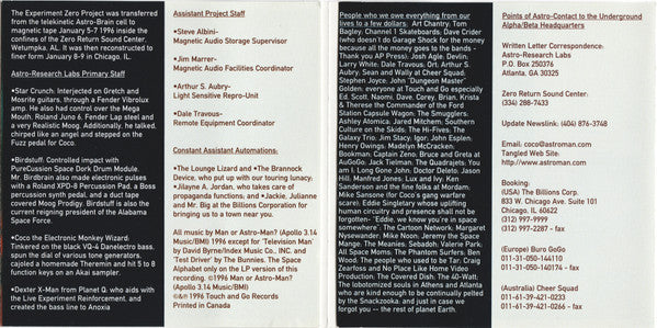 Man or Astro-Man? : Experiment Zero (CD, Album)