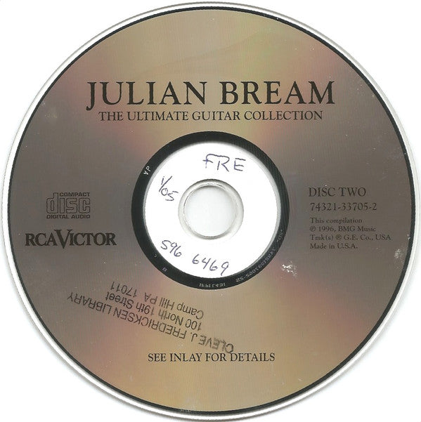 Julian Bream : The Ultimate Guitar Collection (2xCD, Comp, RM)
