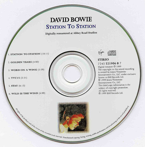 David Bowie : Station To Station (CD, Album, Enh, RE, RM)
