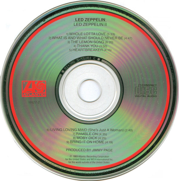 Led Zeppelin : Led Zeppelin II (CD, Album, RE, SRC)