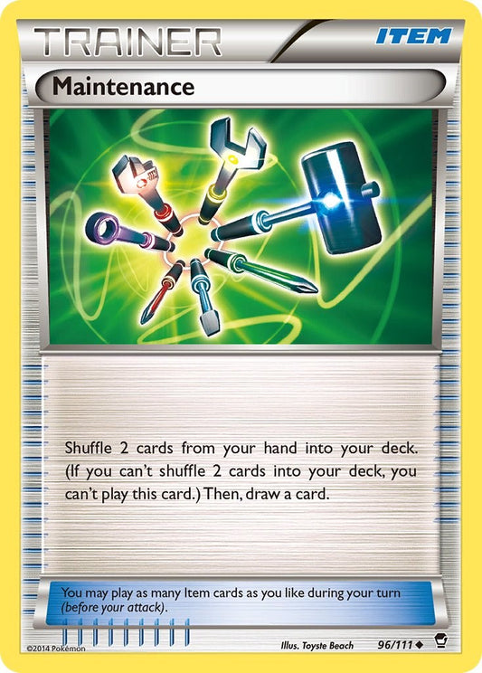 Maintenance [FFI - 96/111] Pokémon Trading Card