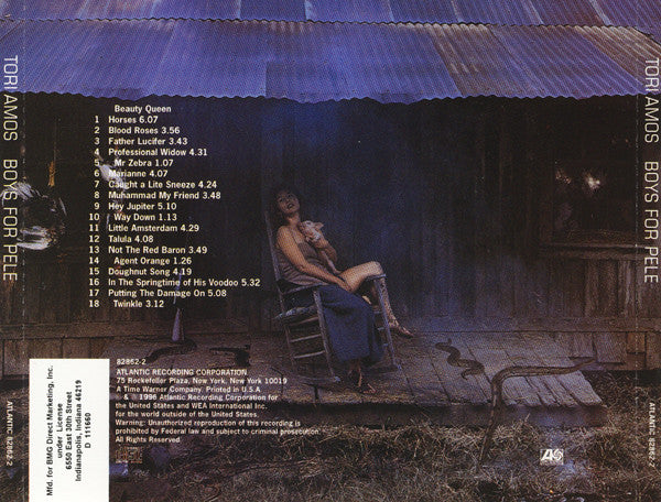 Tori Amos : Boys For Pele (CD, Album, Club, SRC)