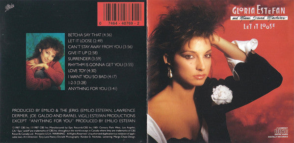 Miami Sound Machine : Let It Loose (CD, Album)