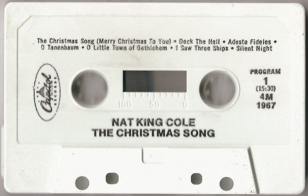 Nat King Cole : The Christmas Song (Cass, Album, RE)