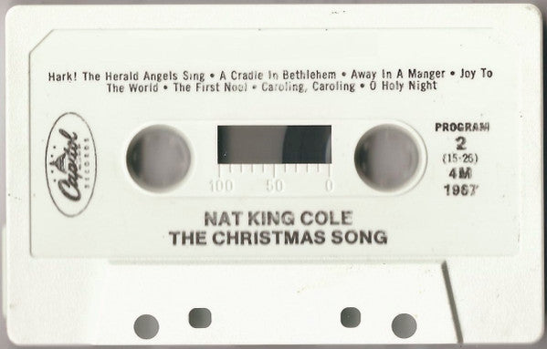 Nat King Cole : The Christmas Song (Cass, Album, RE)