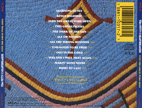 Tom Petty And The Heartbreakers : Into The Great Wide Open (CD, Album, PDO)