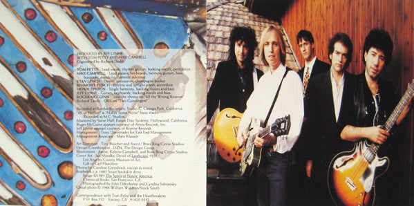 Tom Petty And The Heartbreakers : Into The Great Wide Open (CD, Album, PDO)
