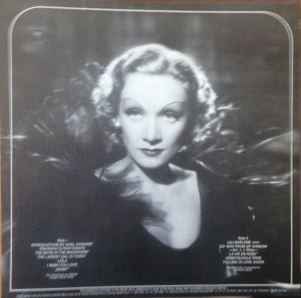 Marlene Dietrich - The Best Of Marlene Dietrich (LP) (G+) - Endless Media