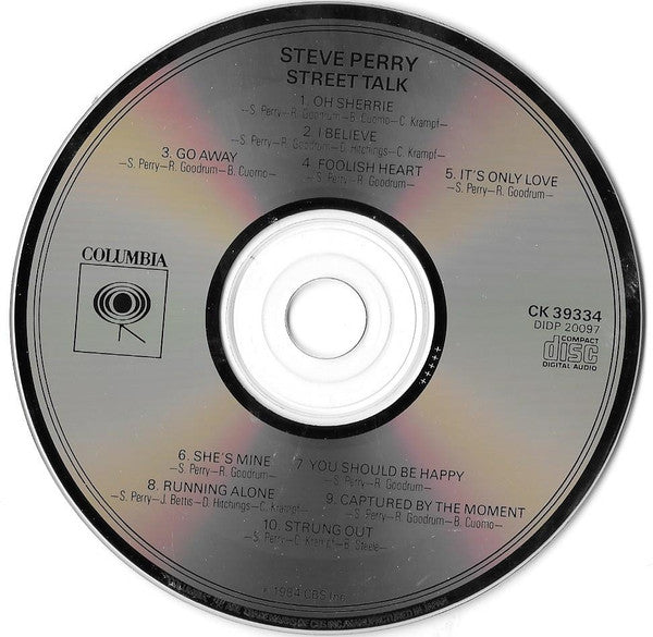 Steve Perry : Street Talk (CD, Album)