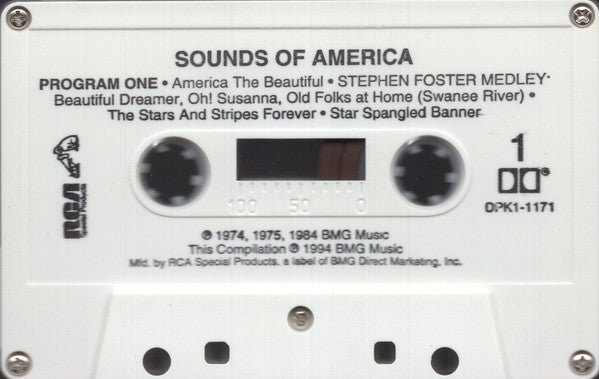 Various : Sounds Of America (Cass, Comp, Dol)