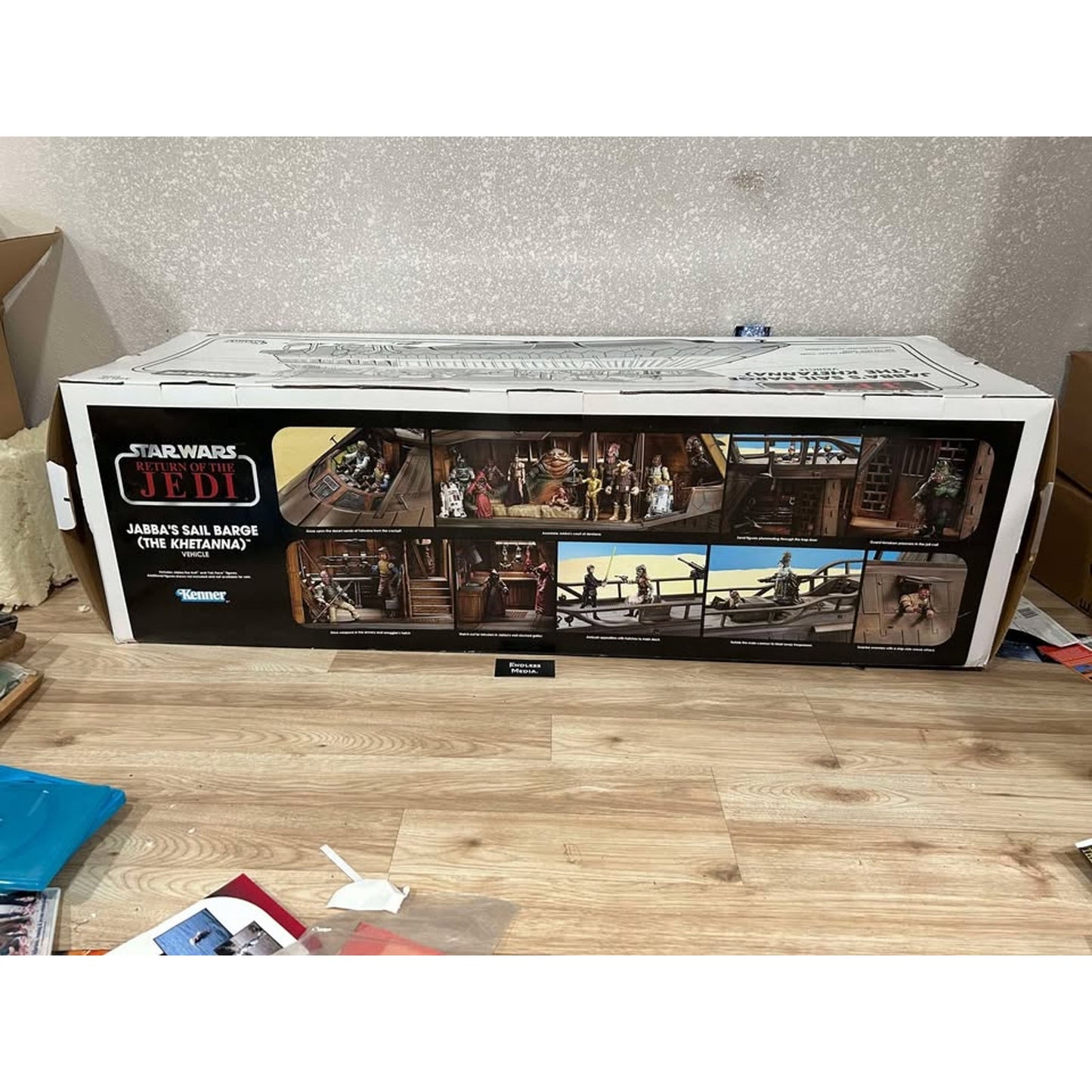 Star Wars Haslab Jabba’s Sail Barge Khetanna Action Figure Box Only