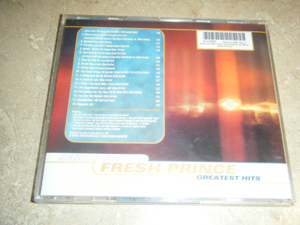 DJ Jazzy Jeff & The Fresh Prince : Greatest Hits (CD, Comp, Club)