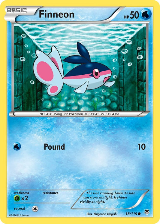 Finneon [PHF - 18/119] Pokemon Trading Card