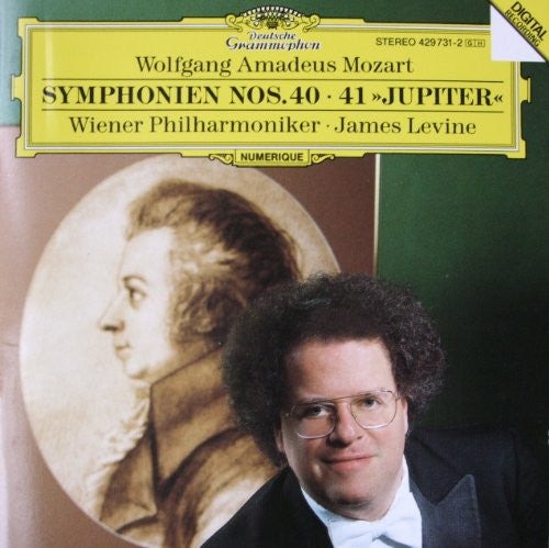 Wolfgang Amadeus Mozart – Wiener Philharmoniker • James Levine (2) : Symphonien Nos. 40 • 41 »Jupiter« (CD, Album, Club)