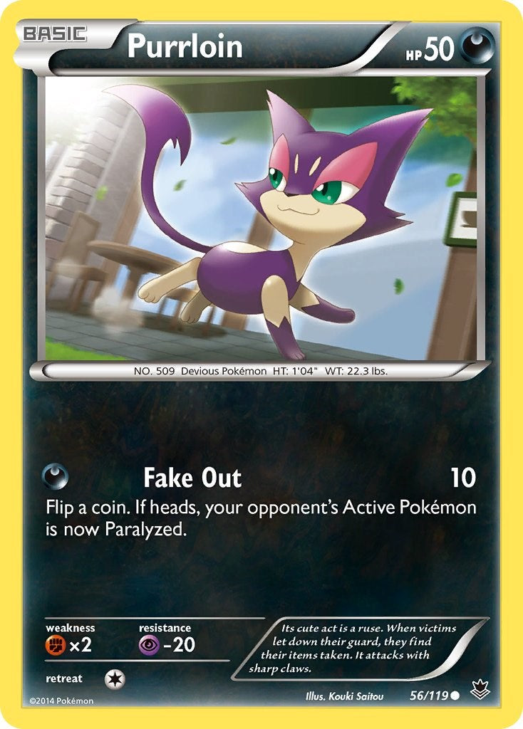 Purrloin [PHF - 56/119] Pokémon Trading Card