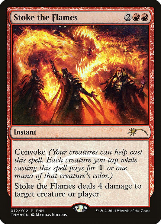 Stoke the Flames [FNM - 12] Magic the Gathering MTG Trading Card