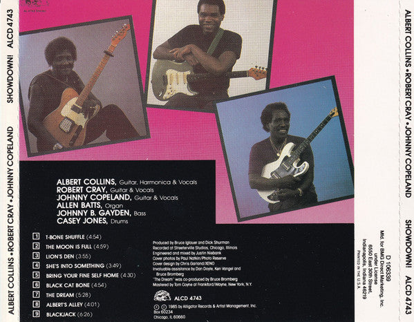 Albert Collins, Robert Cray, Johnny Copeland : Showdown! (CD, Album, Club)