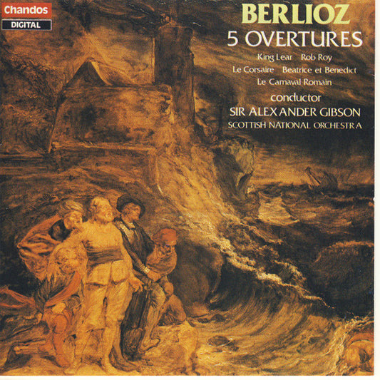 Hector Berlioz, Royal Scottish National Orchestra, Alexander Gibson : 5 Overtures (CD, Album)