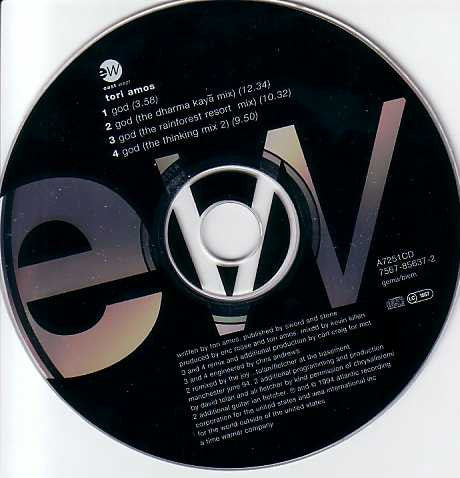 Tori Amos : God (CD, Single)