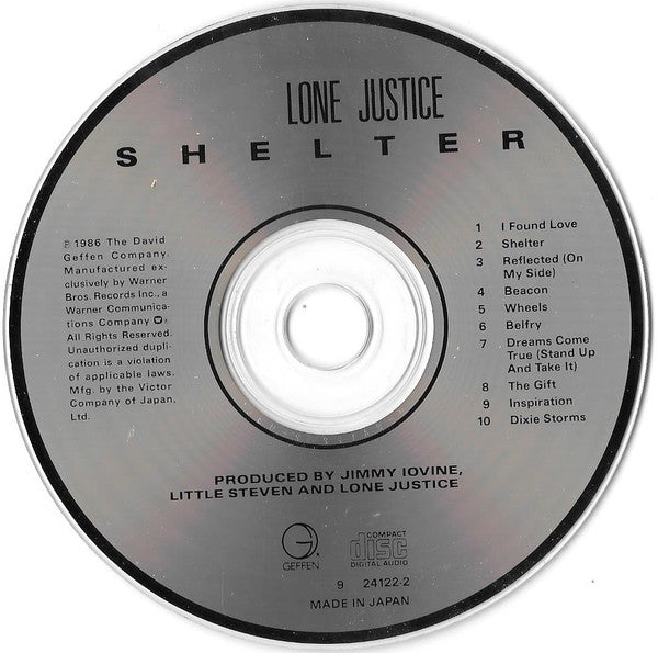 Lone Justice : Shelter (CD, Album)