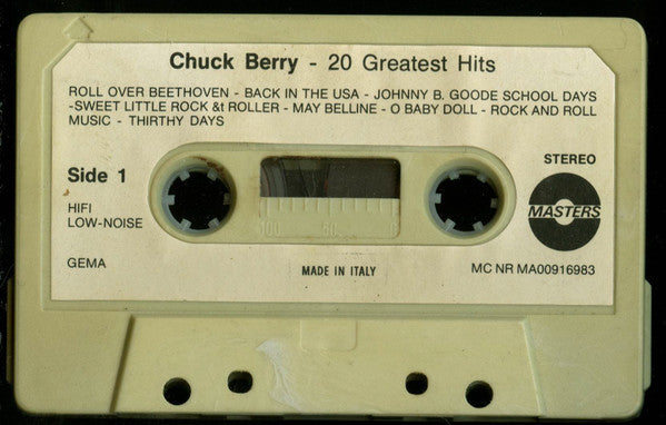 Chuck Berry : 20 Greatest Hits (Cass, Comp)