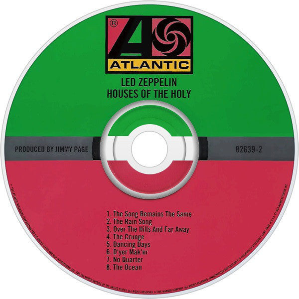 Led Zeppelin : Houses Of The Holy (CD, Album, RE, RM)