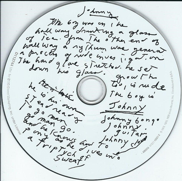 Patti Smith : Horses (CD, Album, Club, RE, RM)