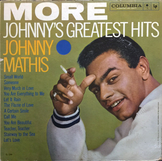 Johnny Mathis : More Johnny's Greatest Hits (LP, Comp, Mono)