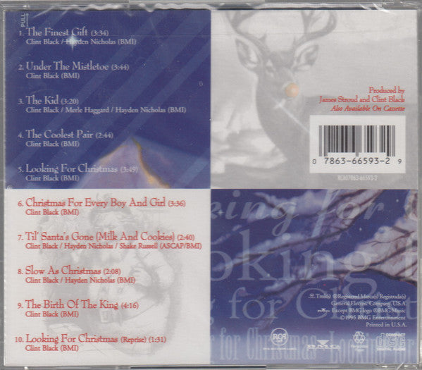 Clint Black : Looking For Christmas (CD, Album)