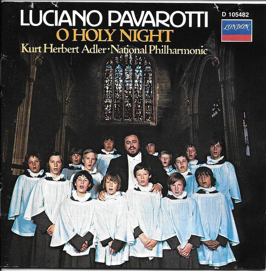 Luciano Pavarotti, National Philharmonic Orchestra, Kurt Herbert Adler : O Holy Night (CD, Album, Club, RE)