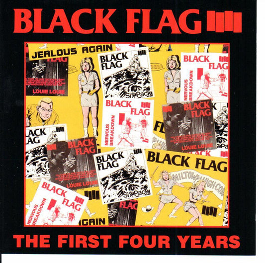 Black Flag : The First Four Years (CD, Comp, RE)