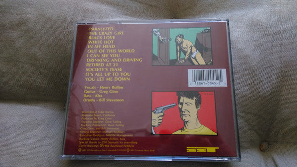 Black Flag : In My Head (CD, Album, RE, RP)