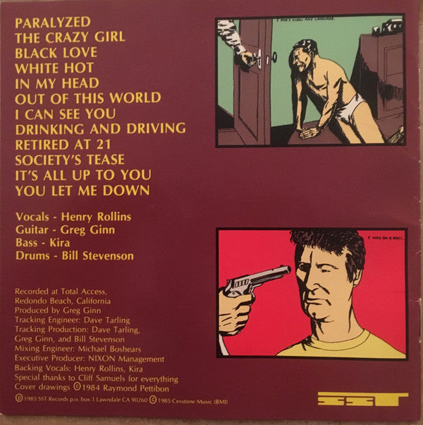 Black Flag : In My Head (CD, Album, RE, RP)