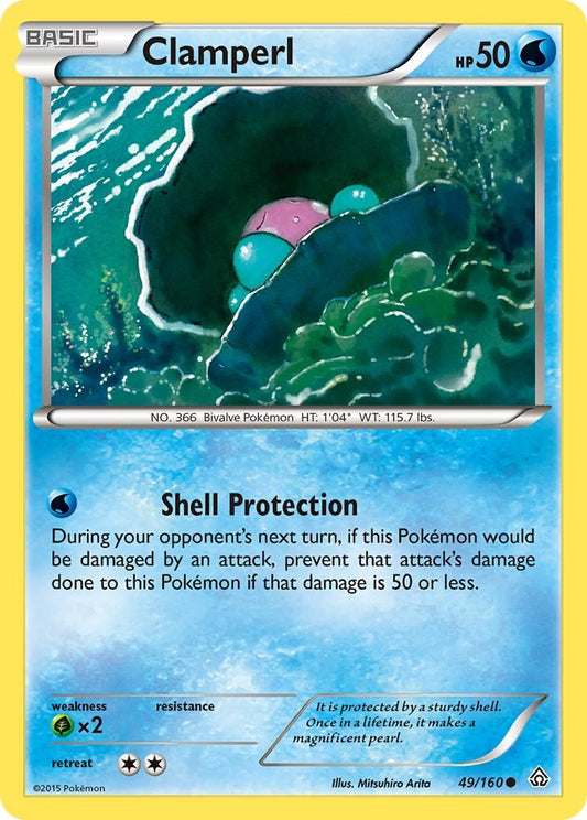 Clamperl [PRC - 49/160] Pokemon Trading Card