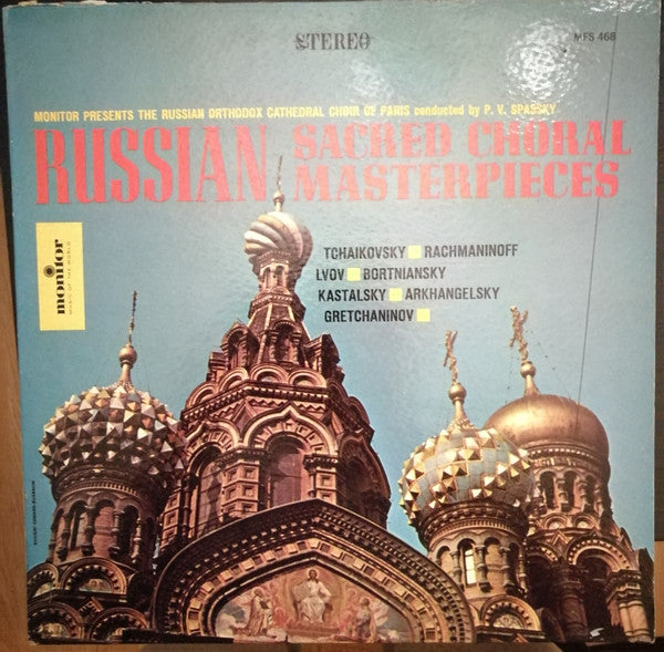 Choeurs Russes De La Cathédrale Saint Alexandre Nevsky, Paris - Russian Sacred Choral Masterpieces (LP) (VG) - Endless Media