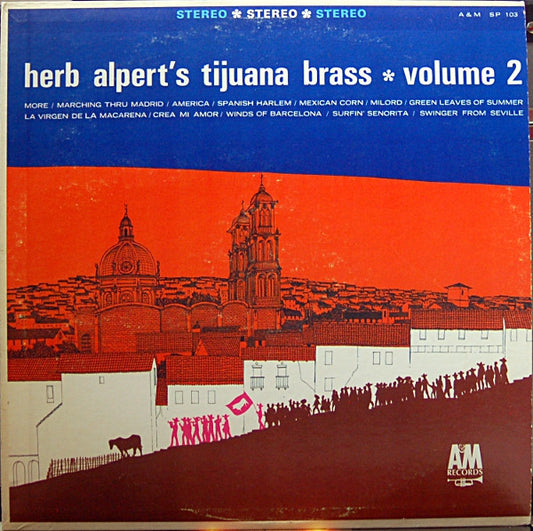 Herb Alpert & The Tijuana Brass : Volume 2 (LP, Album, Mon)