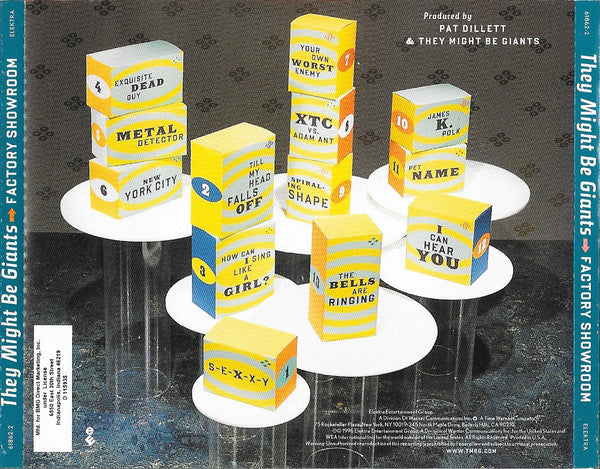 They Might Be Giants : Factory Showroom (CD, Album, Club, BMG)