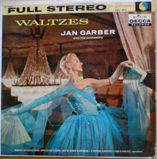 Jan Garber And His Orchestra : Waltzes (LP, Album)