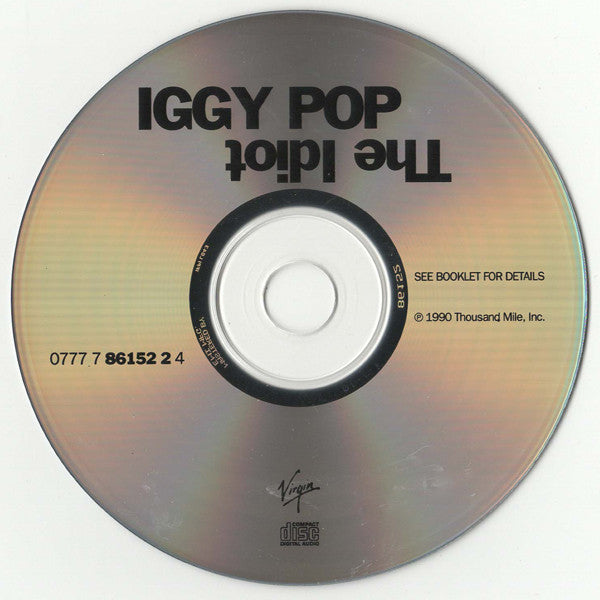Iggy Pop : The Idiot (CD, Album, RE)