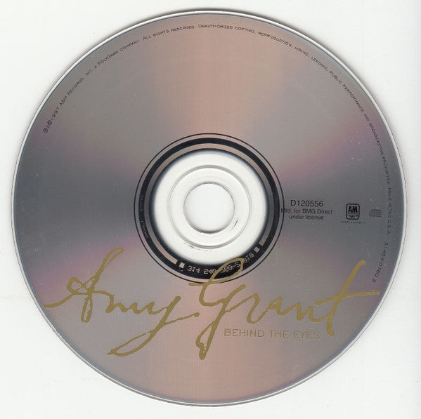 Amy Grant - Behind The Eyes (CD) (VG) - Endless Media