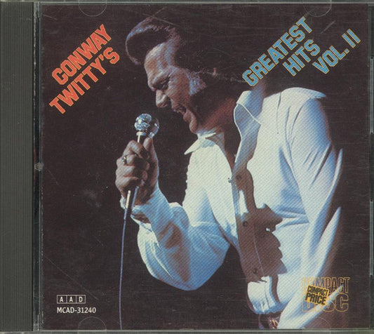 Conway Twitty : Conway Twitty's Greatest Hits Vol. II (CD, Comp, RE)
