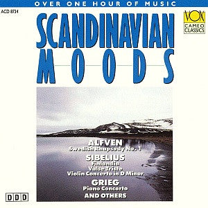 Simfonični Orkester RTV Ljubljana, Slovak Philharmonic Orchestra, London Symphony Orchestra, Baltimore Symphony Orchestra - Scandinavian Moods (CD) (VG+) - Endless Media