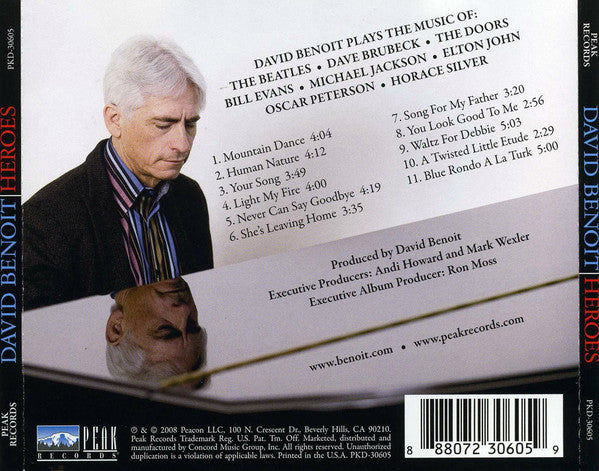 David Benoit : Heroes (CD, Album)